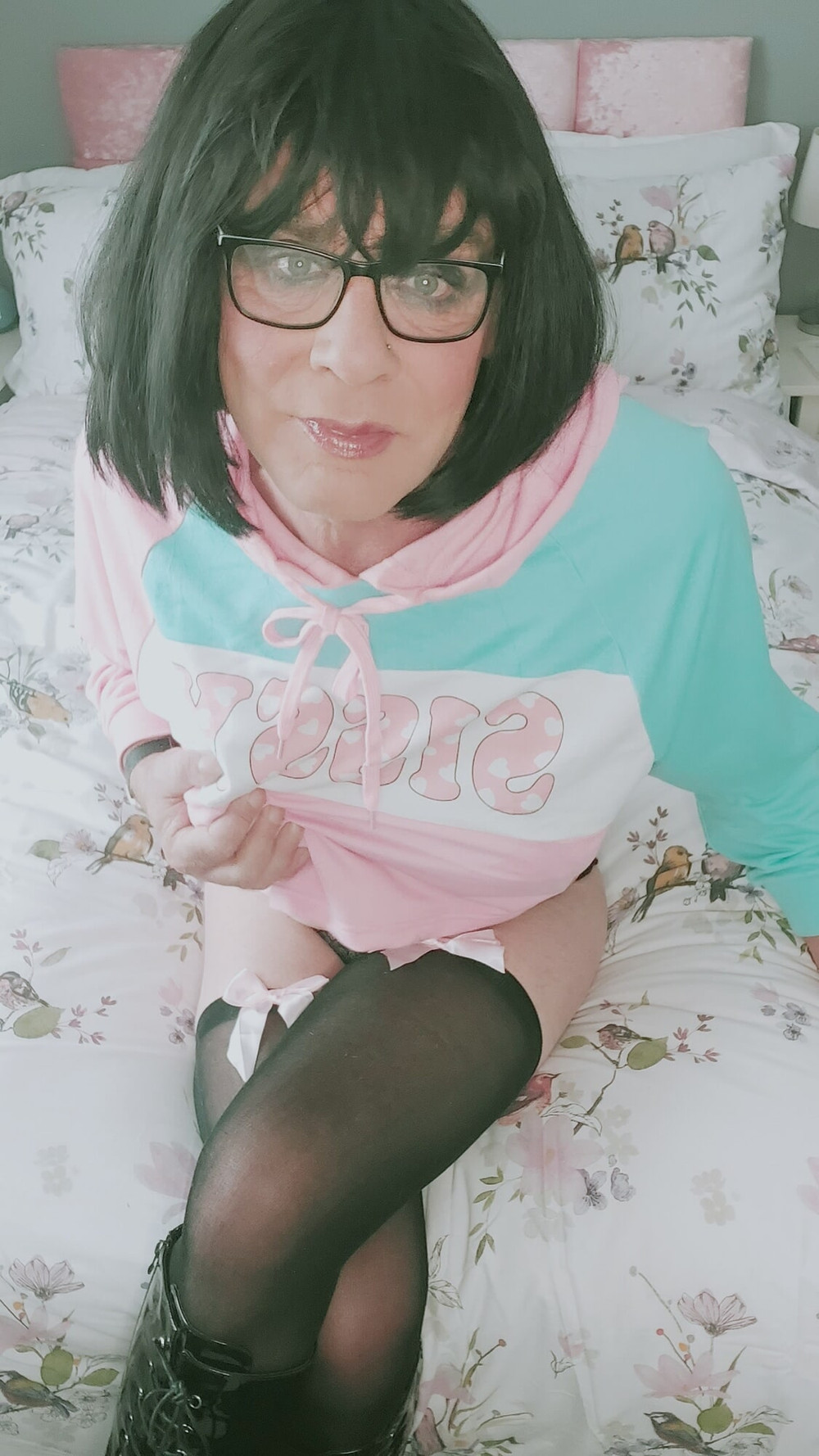 Leeds  sissy crossdresser  teasing to make you hard #15