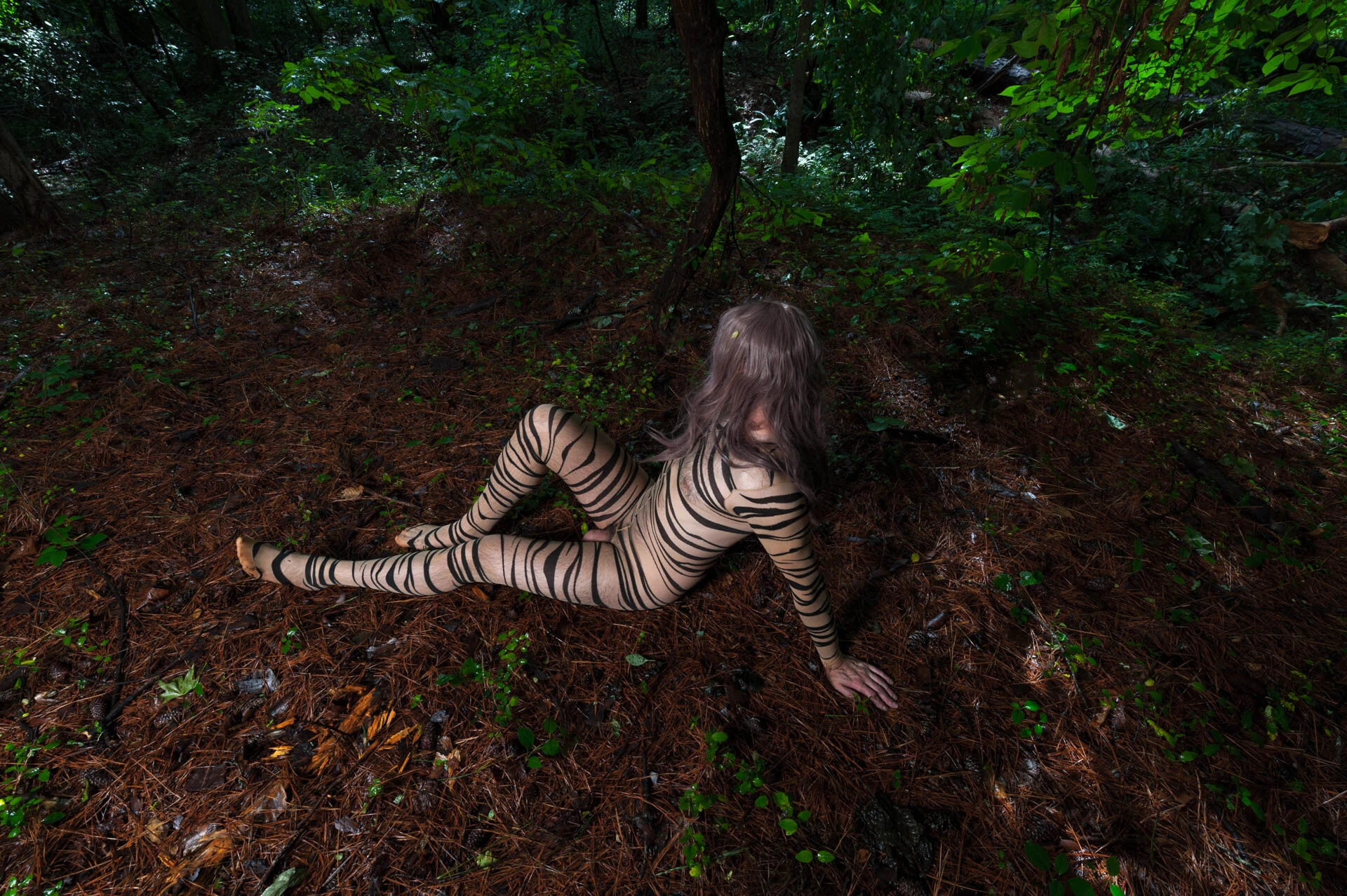 Uncut cock twink in the woods #8