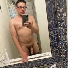 Out the shower 