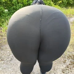Mom walks the big ass