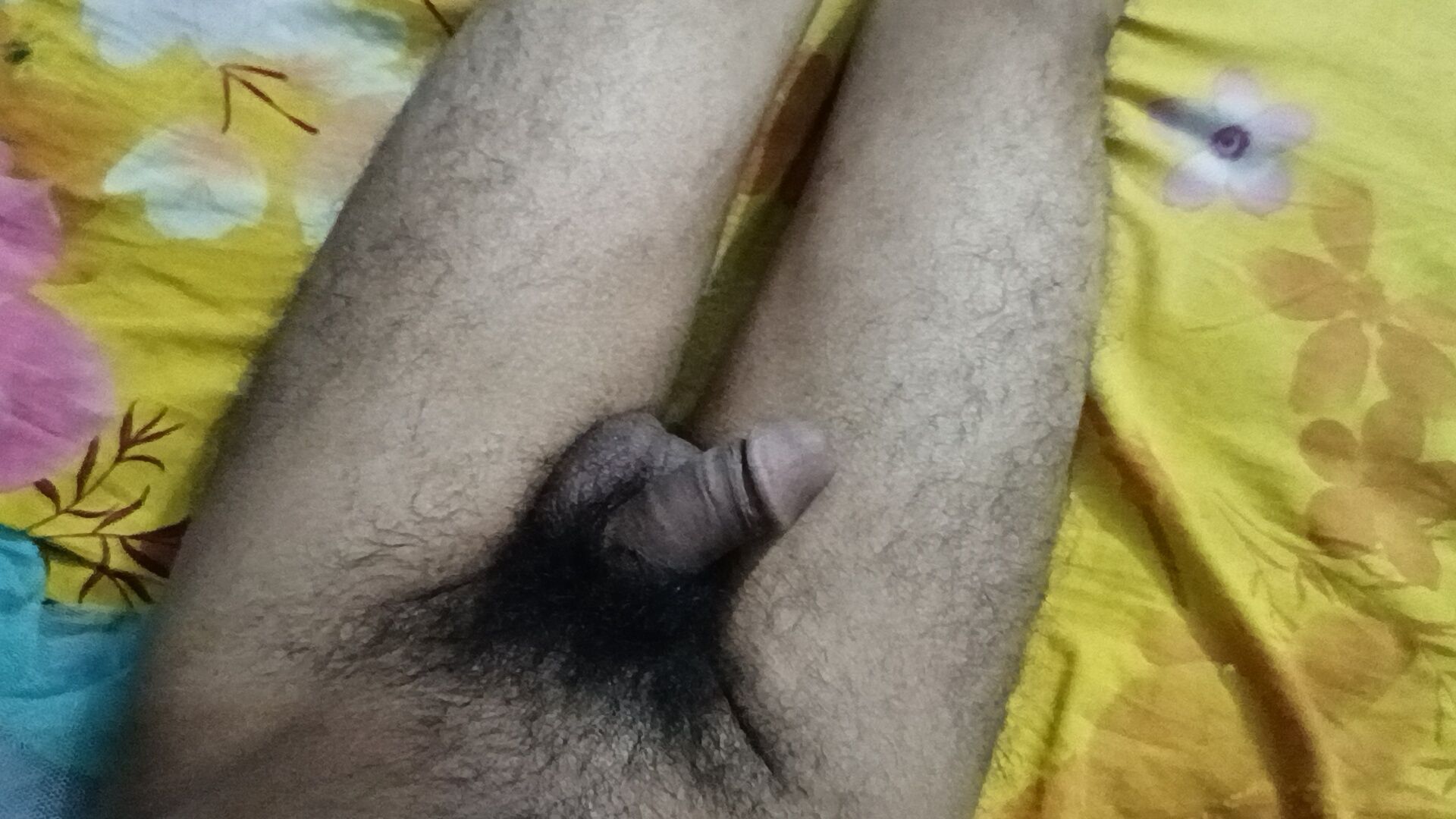 young man masturbation in bedroom 