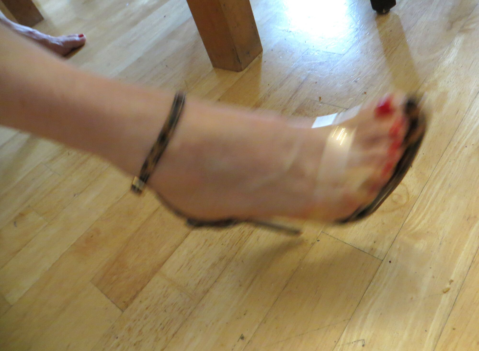 Wife is trying different high heels  #15