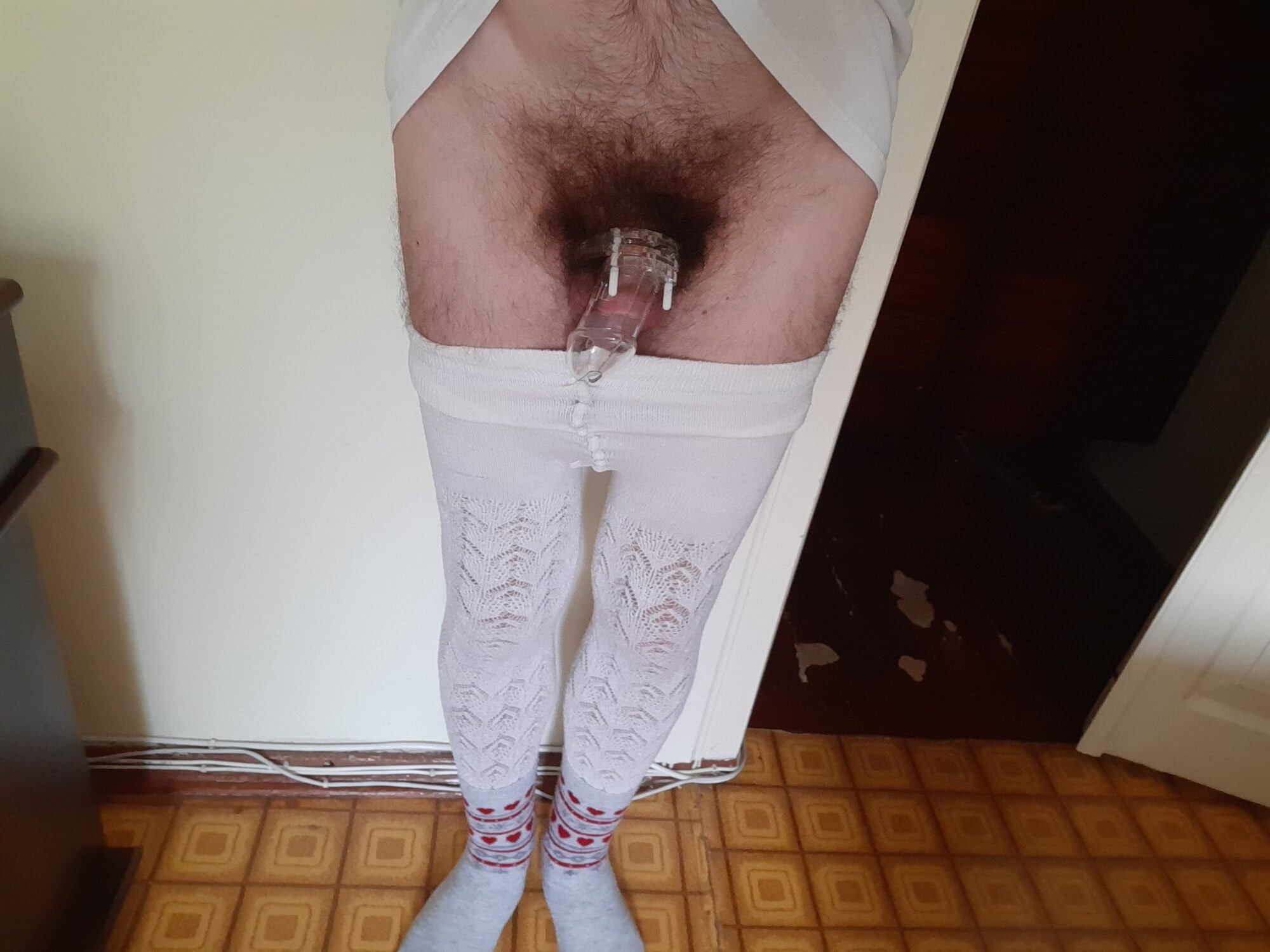 Naked photos and chastity