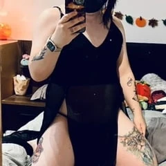 Black transparent lingerie