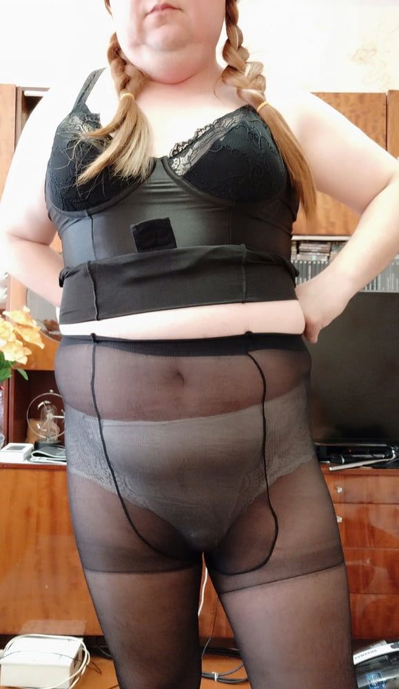 my black lingerie collection #8