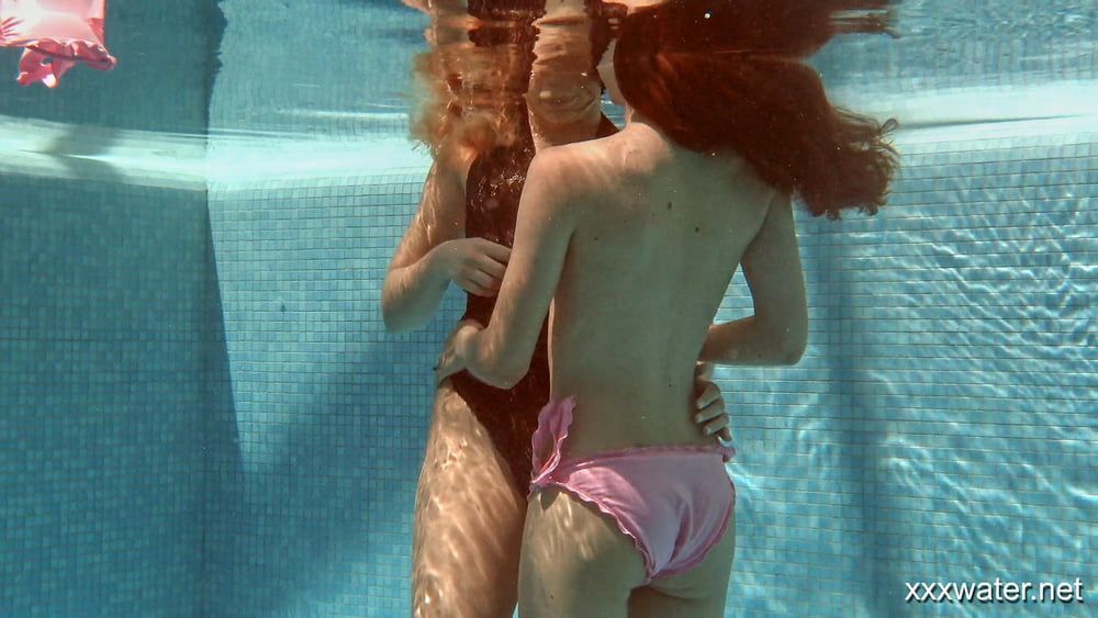Olla Oglaebina & Irina Russaka Pics UnderWaterShow #26