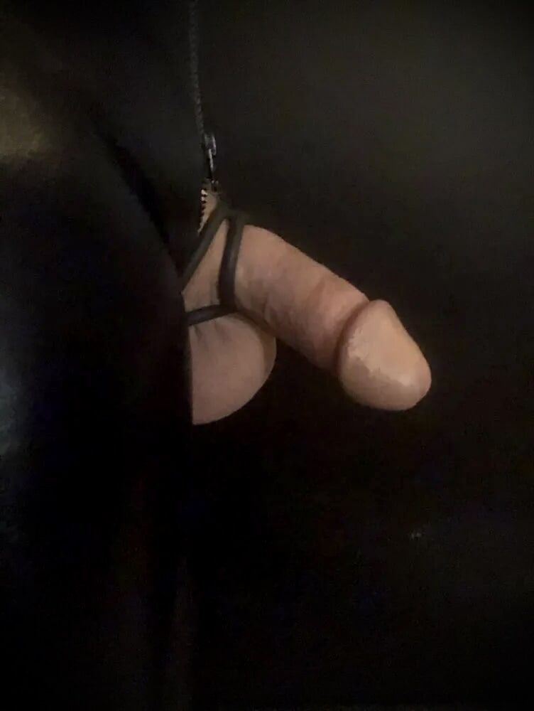 Cock Ring and a Catsuit #7