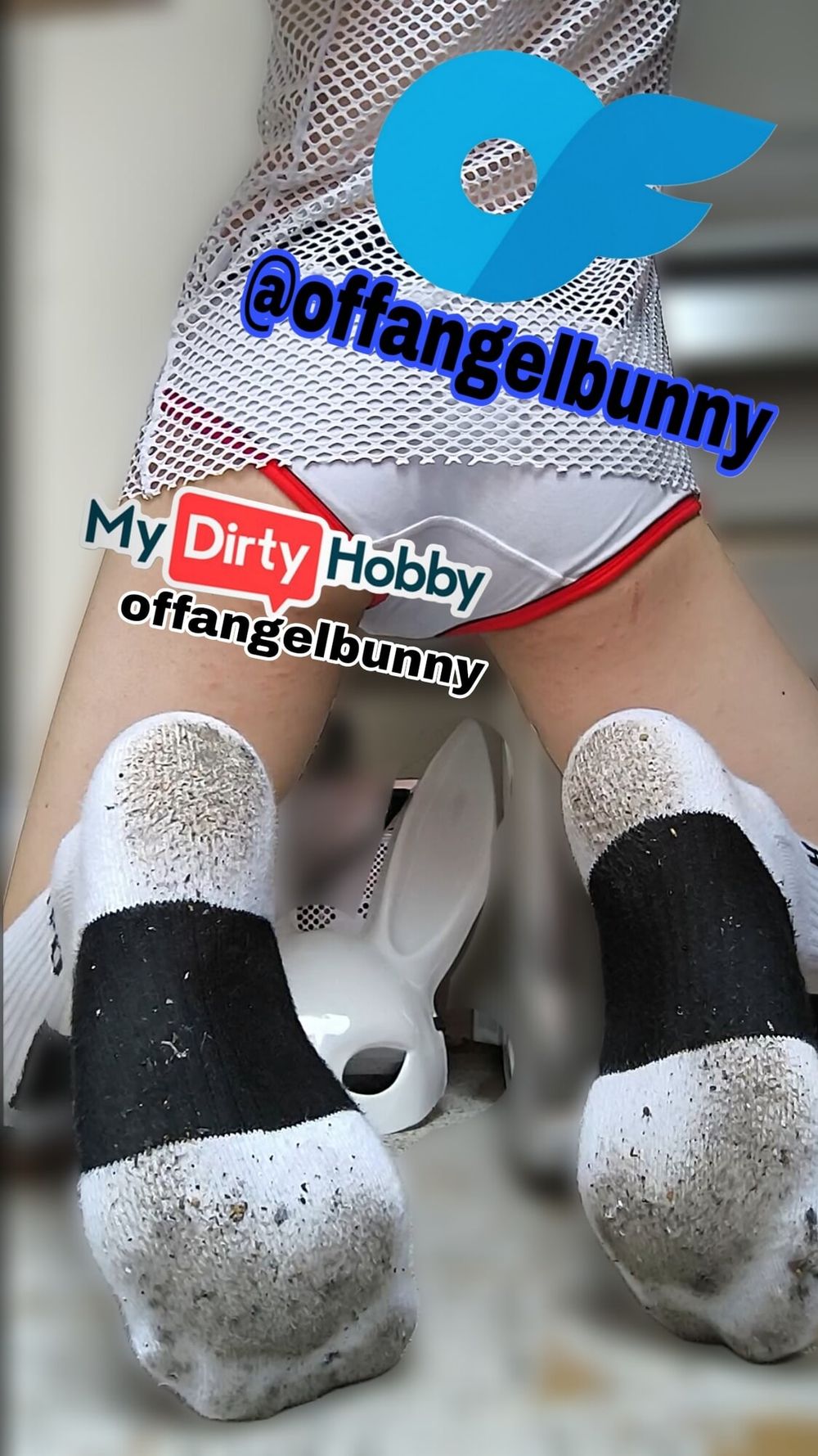 White dirty Socks kinky fetish #2