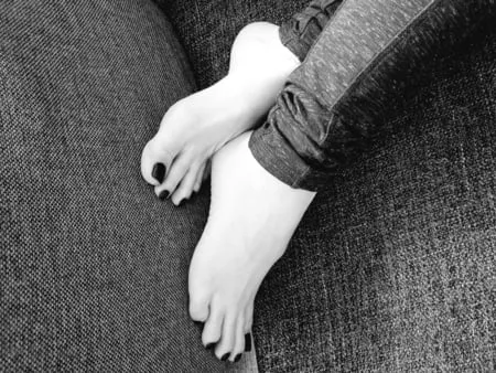 feet and heels of my wife           