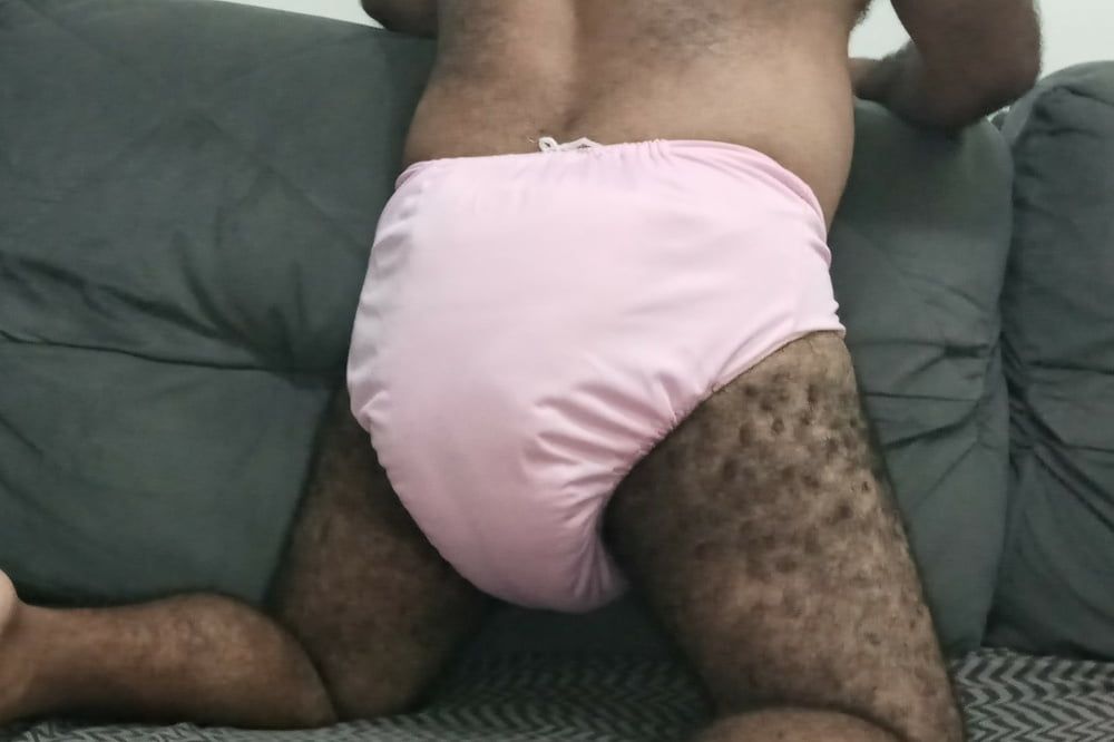 USING PINK NAPPY TO RELAX  #15