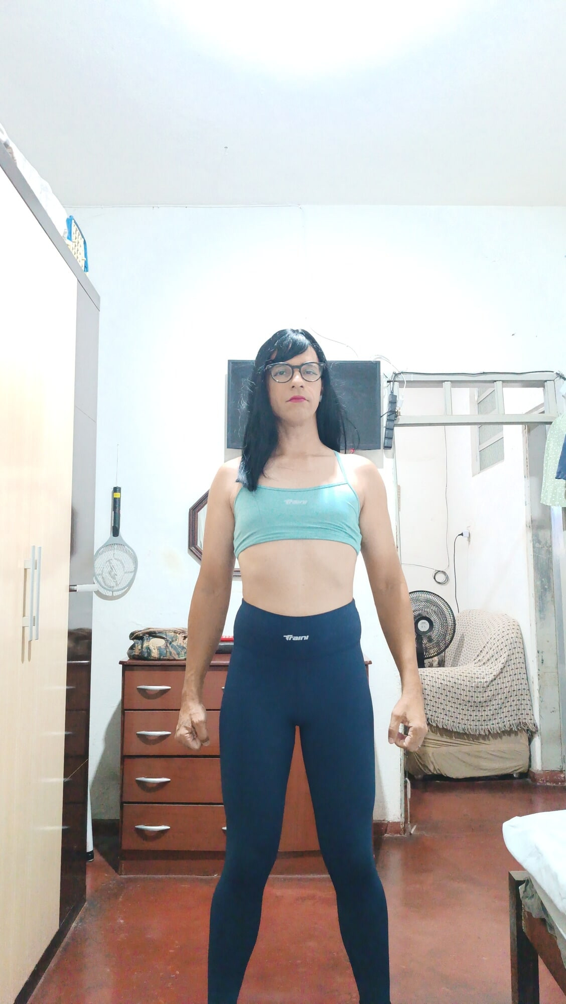 Sakura Nakamura Cute Legging Gym  #29