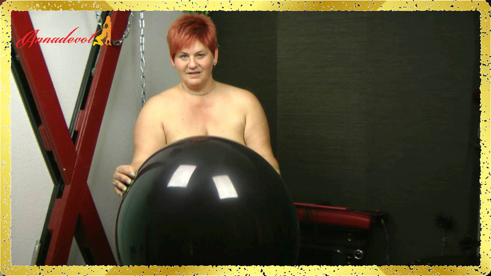 Annadevot - Naked with Big Black Balloon #4