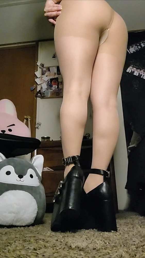 Me in Pantyhose and Heels!  #11