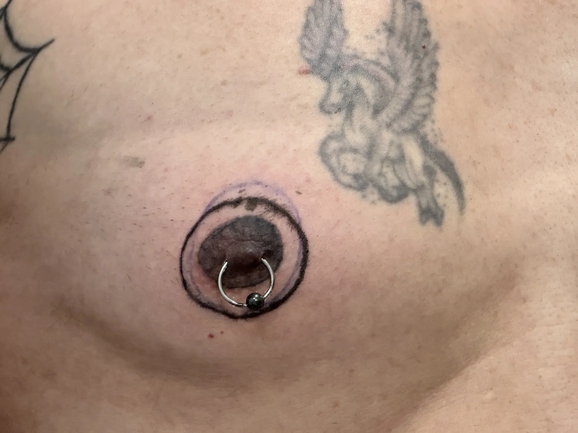 Nippel-Tattoo #5