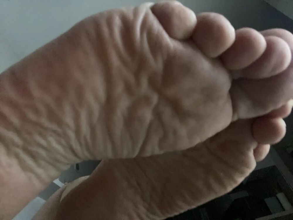 My cock and feet #11