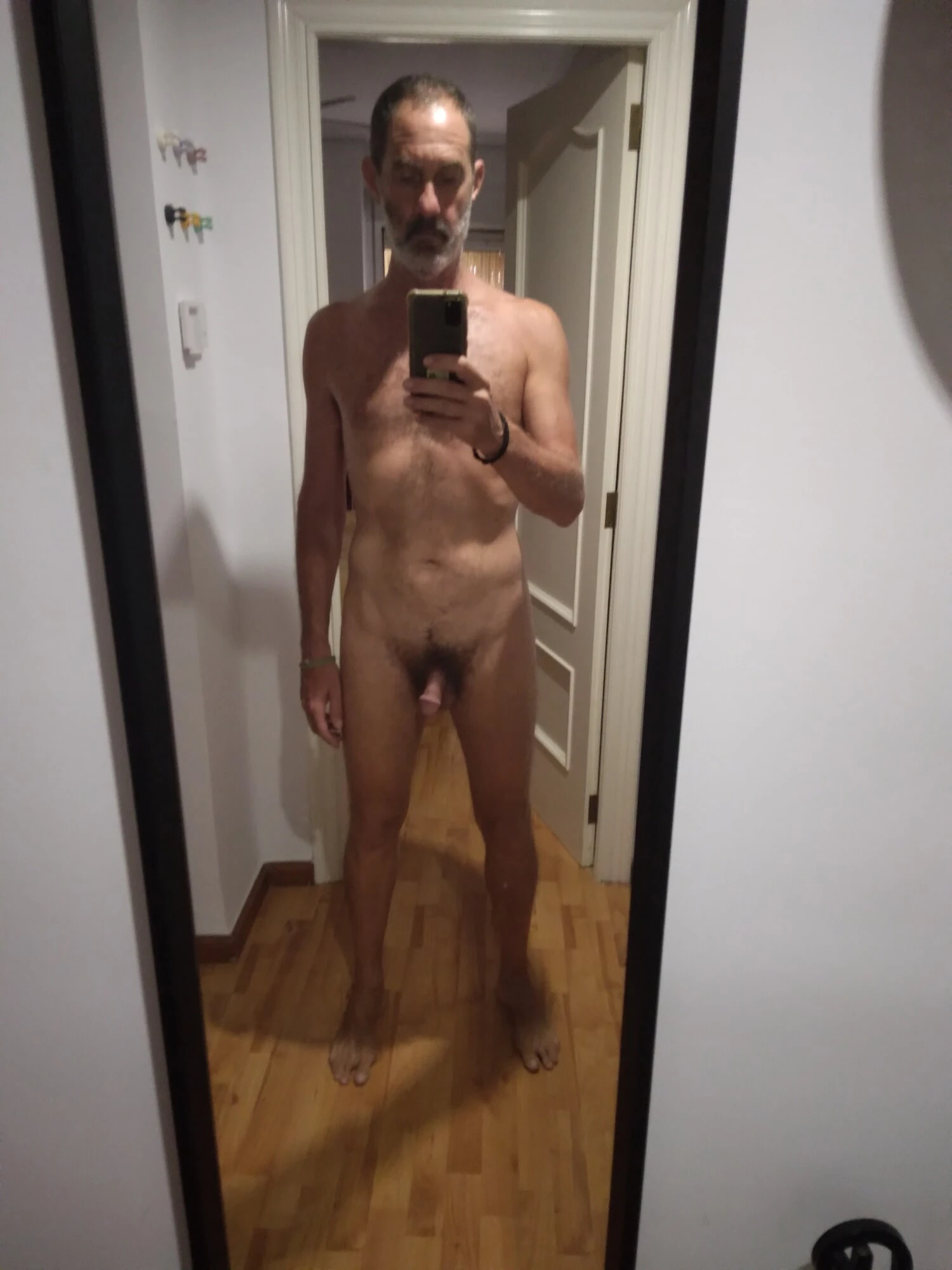 In the mirror