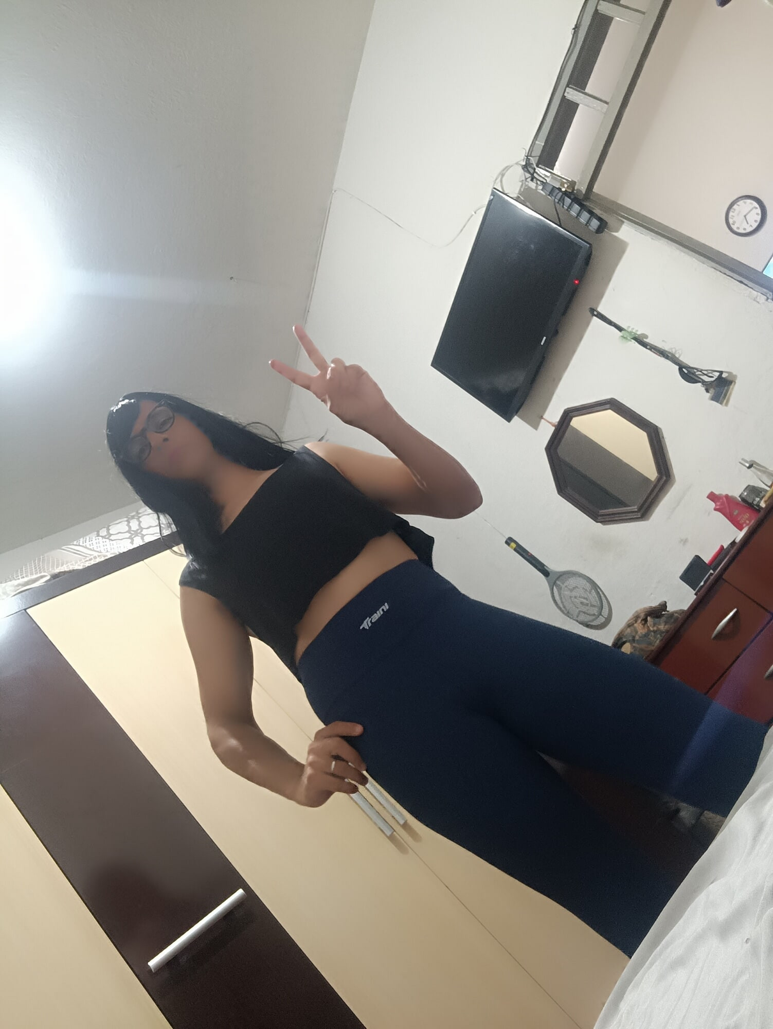 Sakura Nakamura Cute Legging Gym  #8