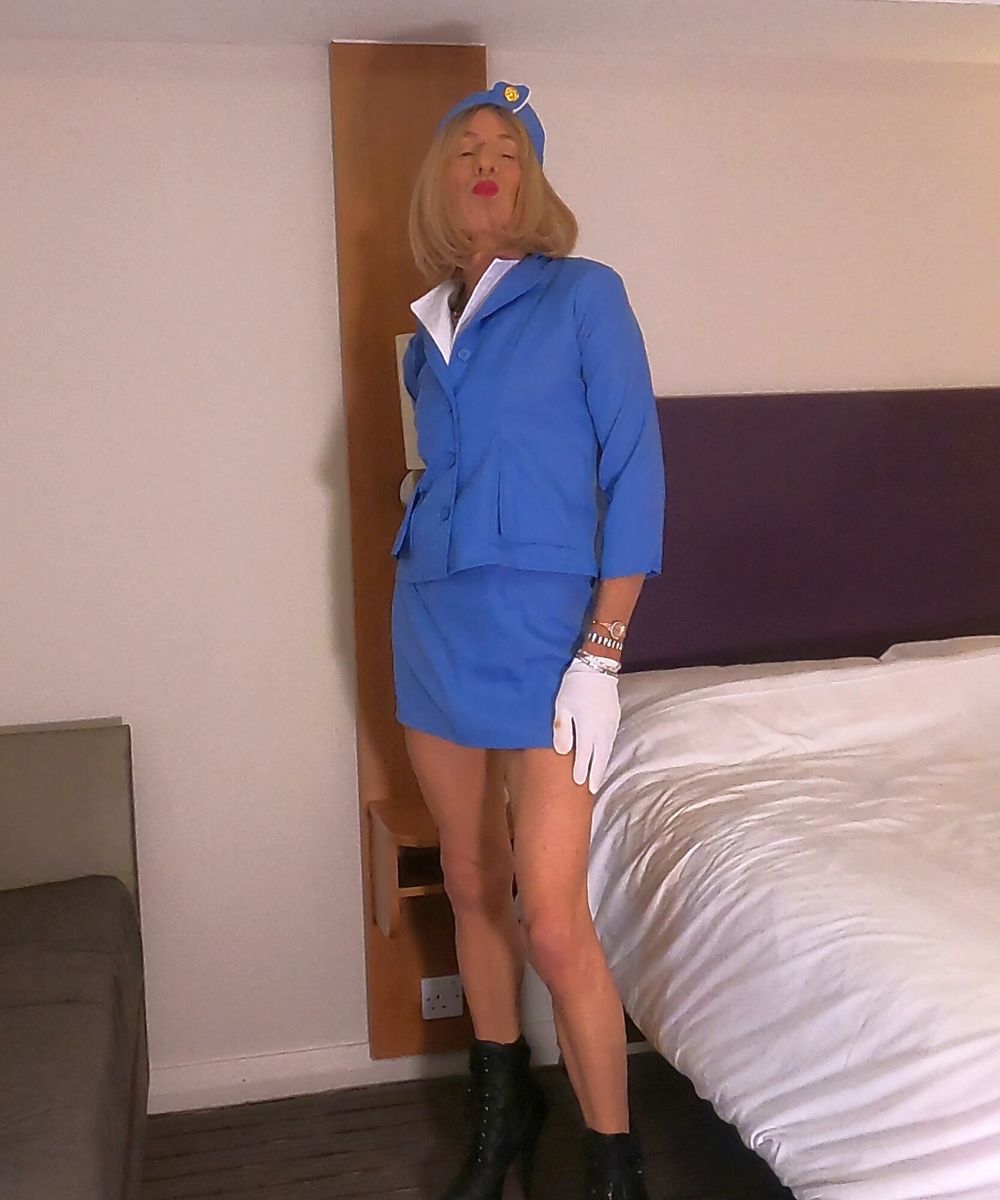 159 Alessia Travestita - Air Hostess #23