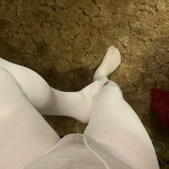 White Ballet Tights