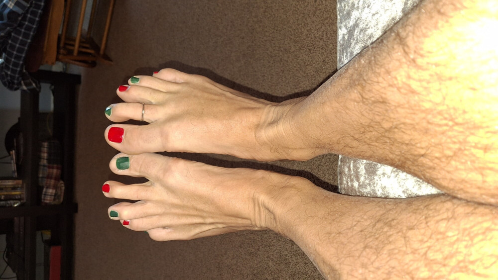 Just my Christmas feet #18