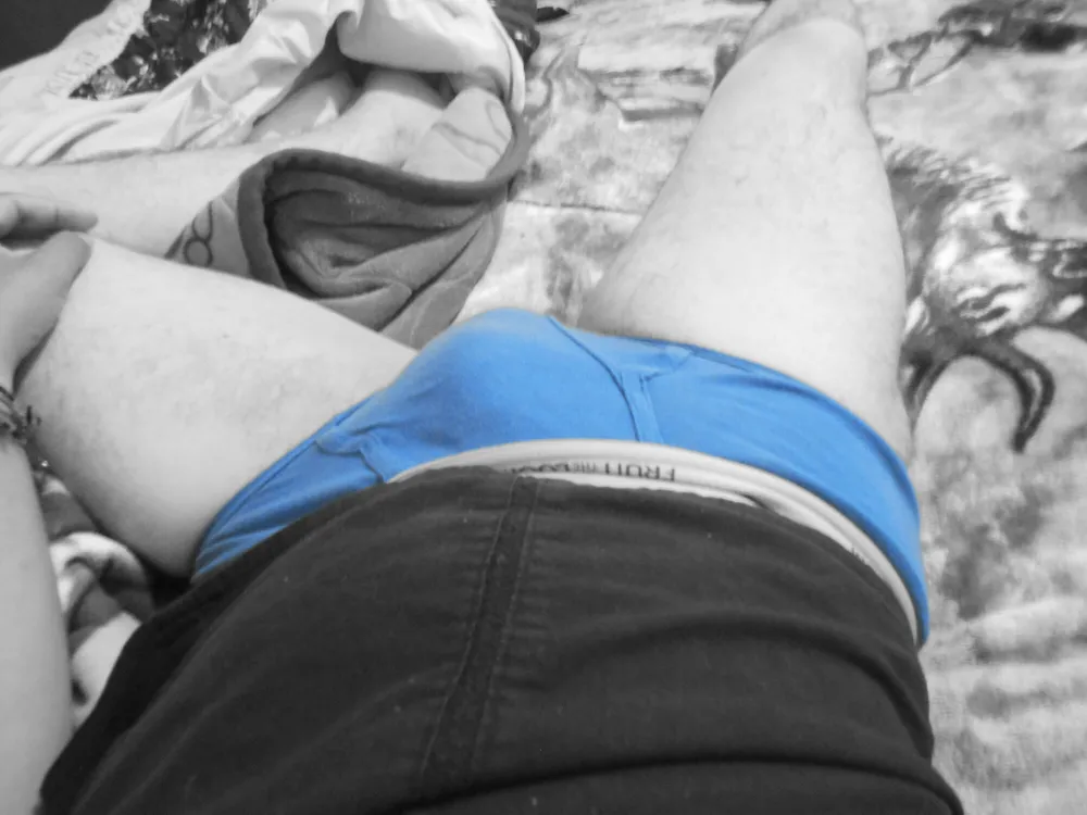 Blue underwear #3