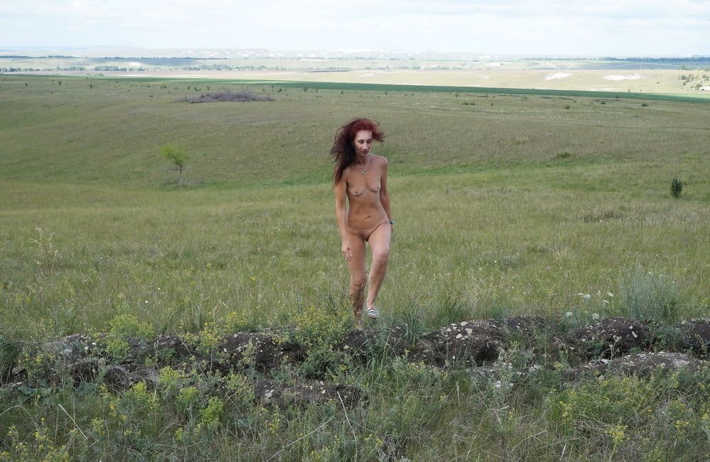 Naked on big meadow #29