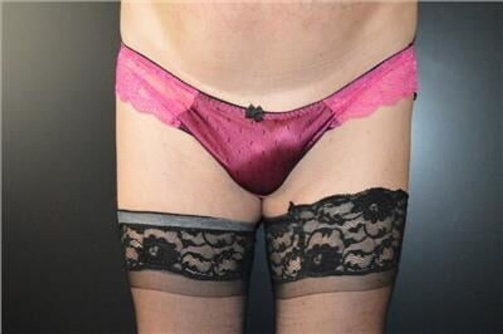 Thrilled Panties and Christen Dior Sheer Stockings #8