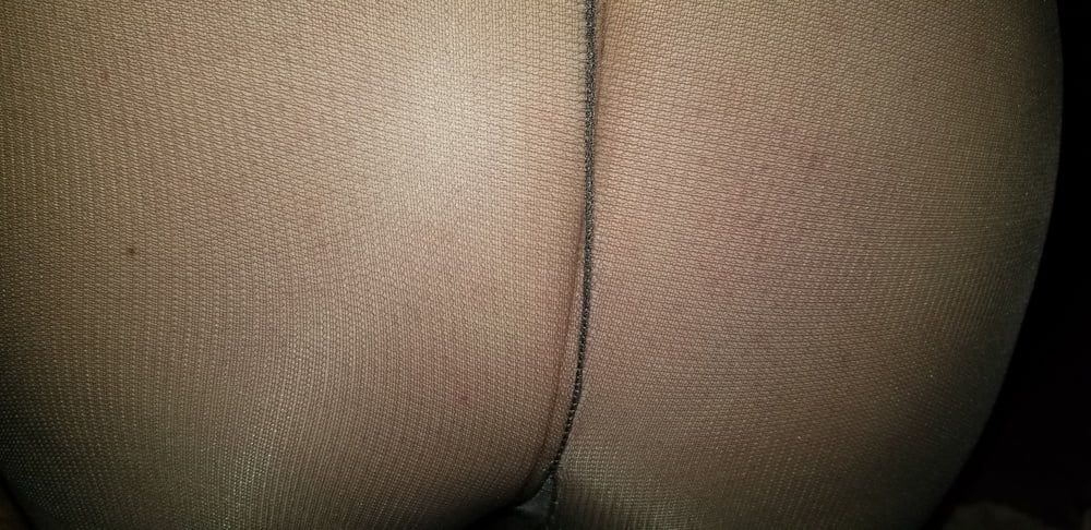 Sexy BBW Pantyhose, Creampie and a Facial #50