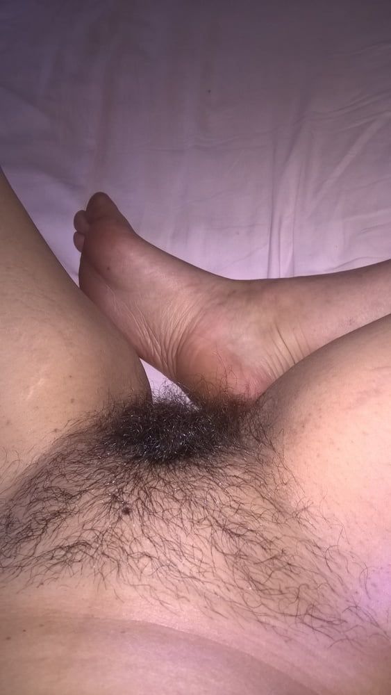 Hairy Mature Wife JoyTwoSex Feet #2