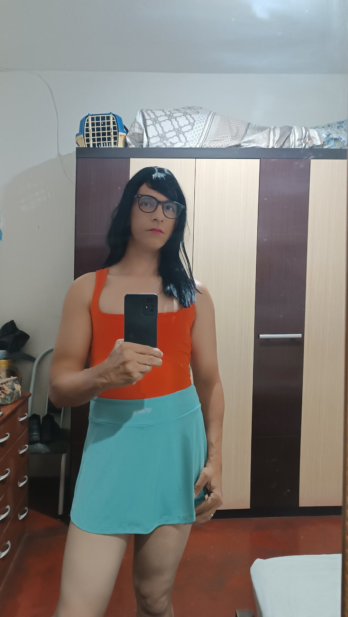 Sakura Bodysuit Orange Green Dresser  #18