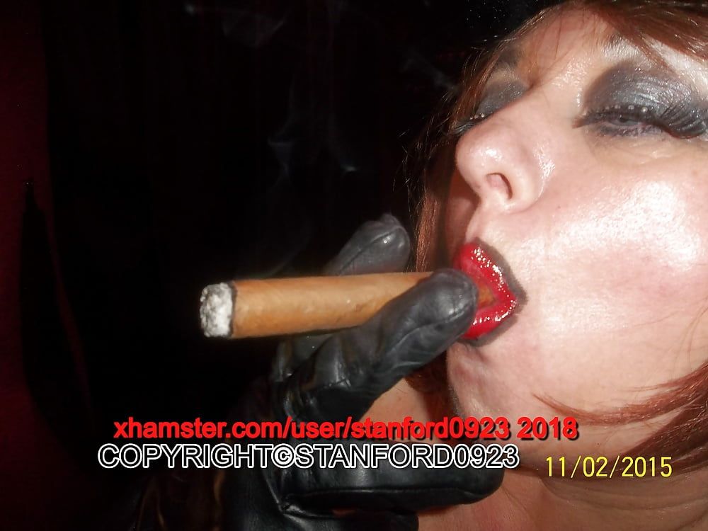 SLUT SMOKING CIGARS 2 #59