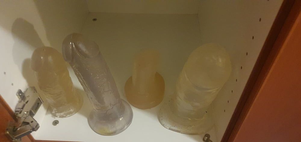 My toys collection and one New dildo.... #6