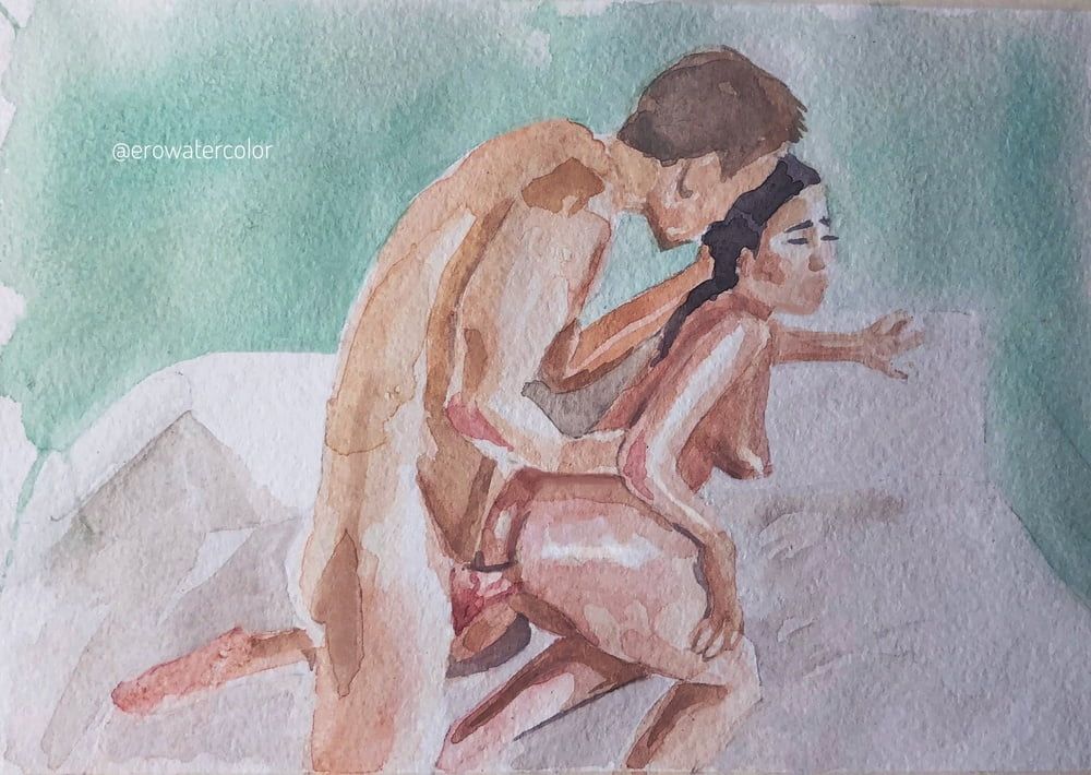 Watercolor pornography  #7