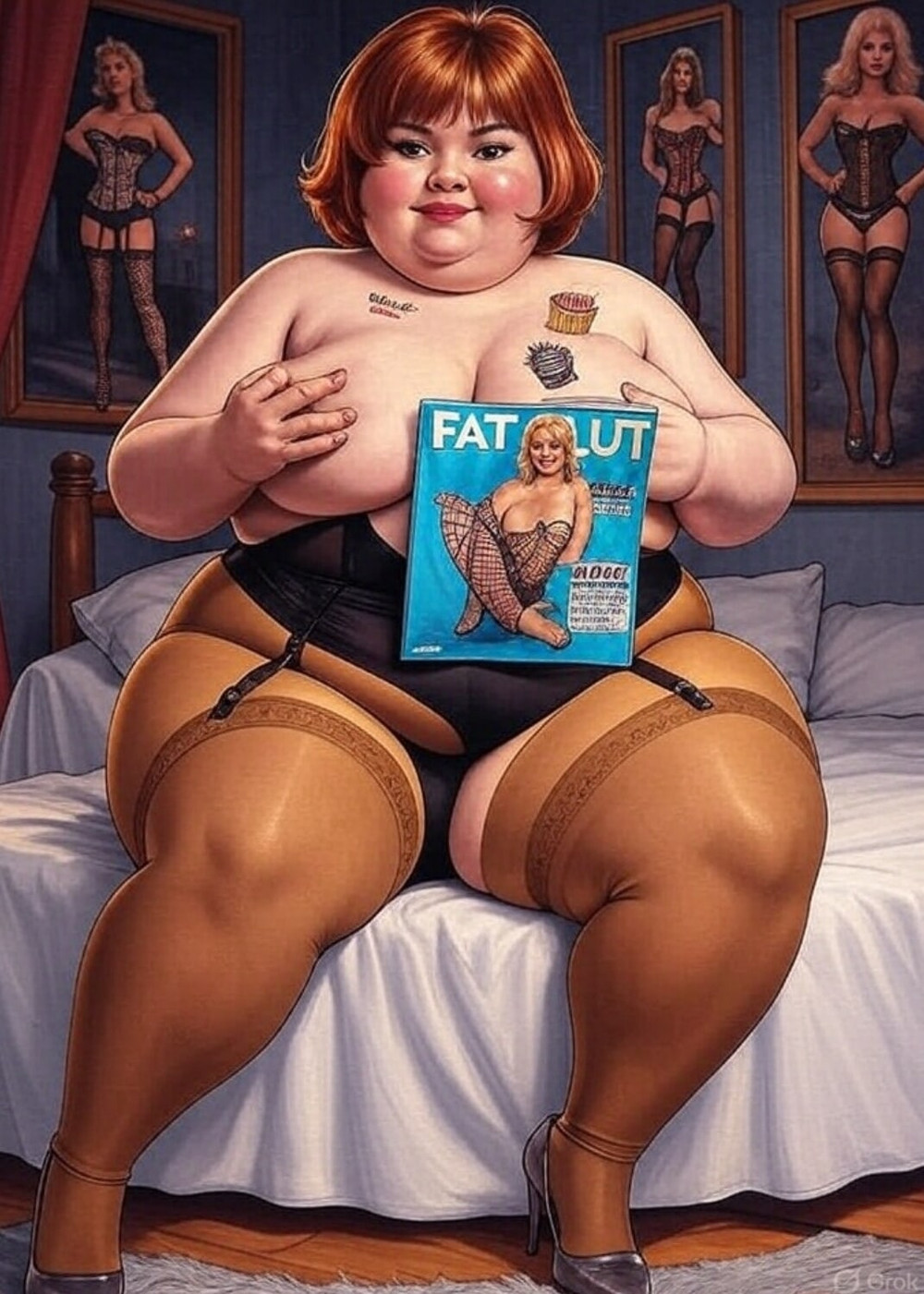 Pixwhores Experimental: Big Girls, really big girls. #36