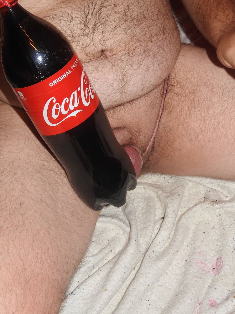 Ballbusting with Coke Bottle #12