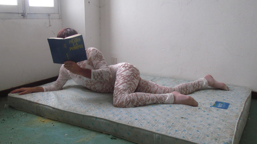 Kinky perverted mom in sexy retro lingerie legs high heels s #15