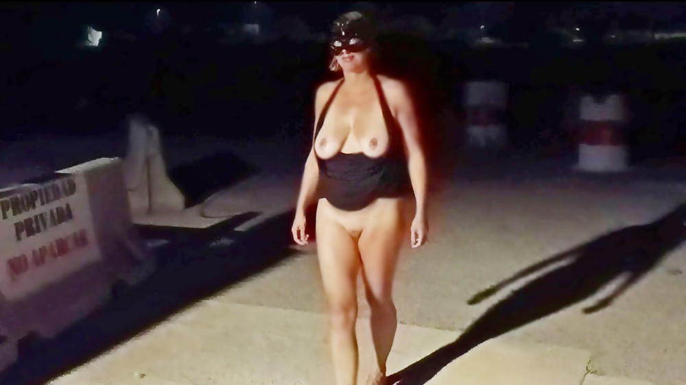 the milf slut lets herself be photographed in public #17