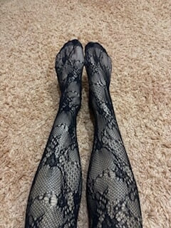 Slim legs in stockings #2