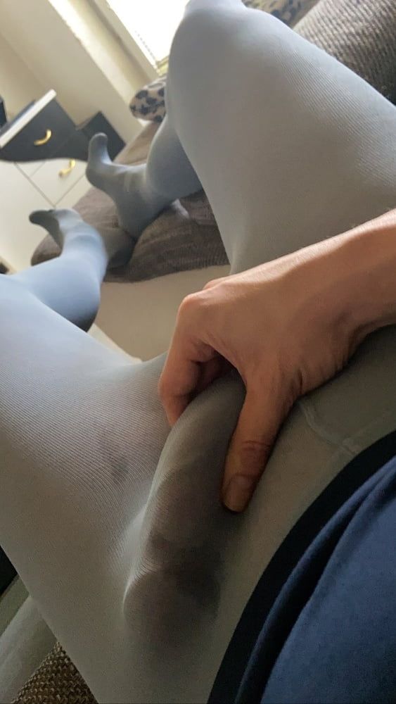 My incredible detailed cockoutline and bulge in tights! #3