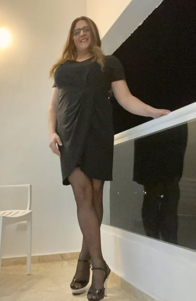 Sissy in black dress #40