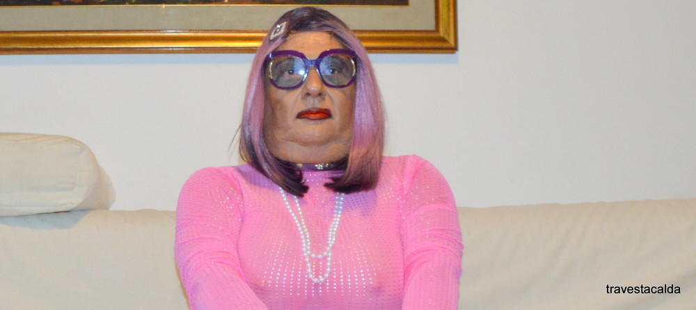 little sissy whore in pink #3