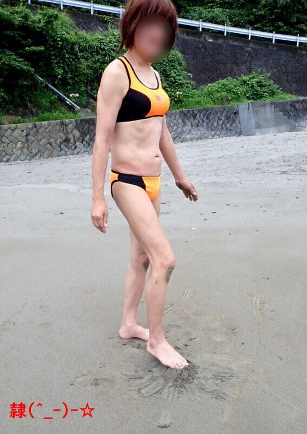 japanese crossdresser swimsuit 3 #46