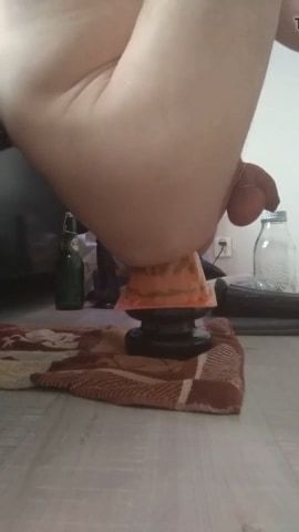 Close up cone deep in my ass pussy. #3