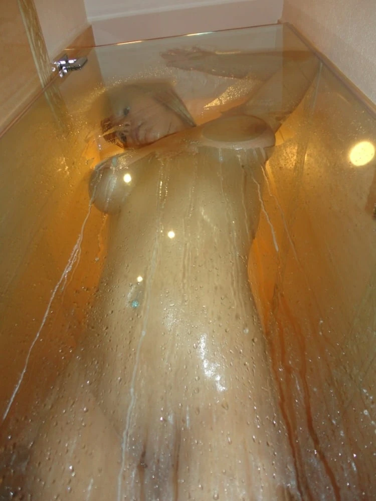 Blonde Milf With Big Tits In The Shower #27