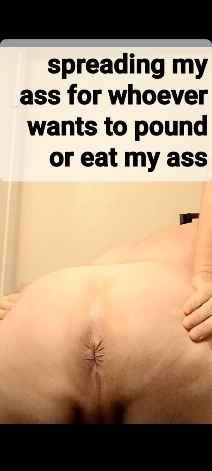 Shaved ass, asshole, spreading the ass #8