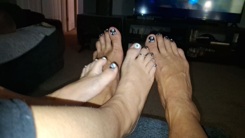 Footsie with my girlfriend #17