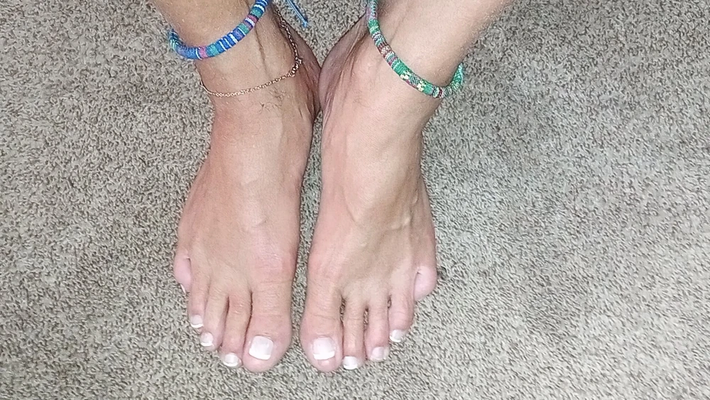 My pediured feet  #3