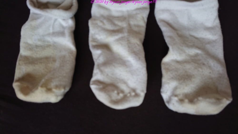 Dirty White Sneaker Socks #3