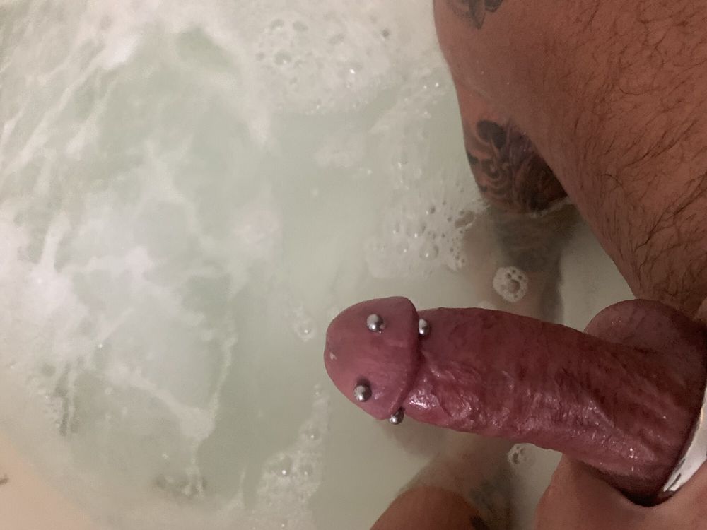 Pierced cock #11