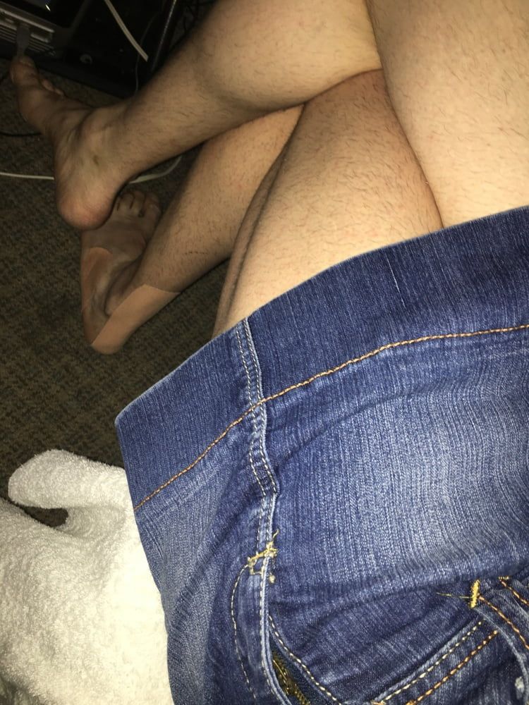 Saturday night Solo Sissy feeling horny to cum on my face #13